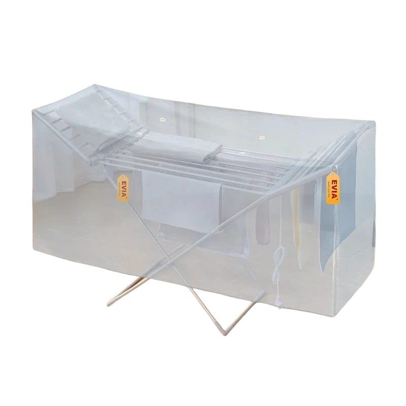 Funda para tendedero eléctrico plegable de 146x53x74cm, cubierta protectora contra polvo