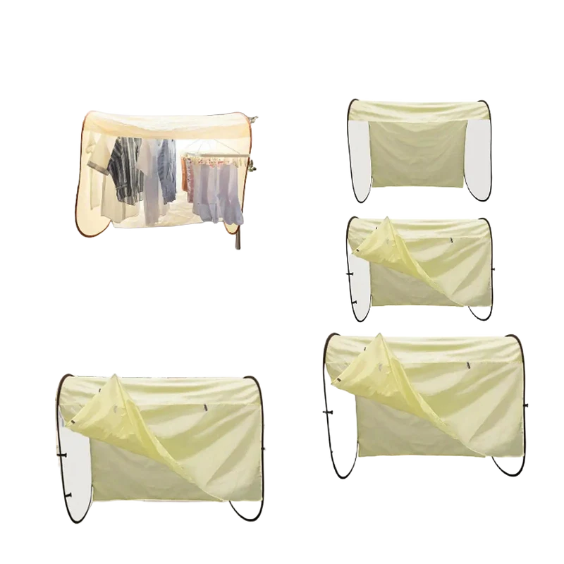 Cubierta Impermeable y Antiviento para Tendedero de Ropa - Protección para Balcón, Hogar y Viaje