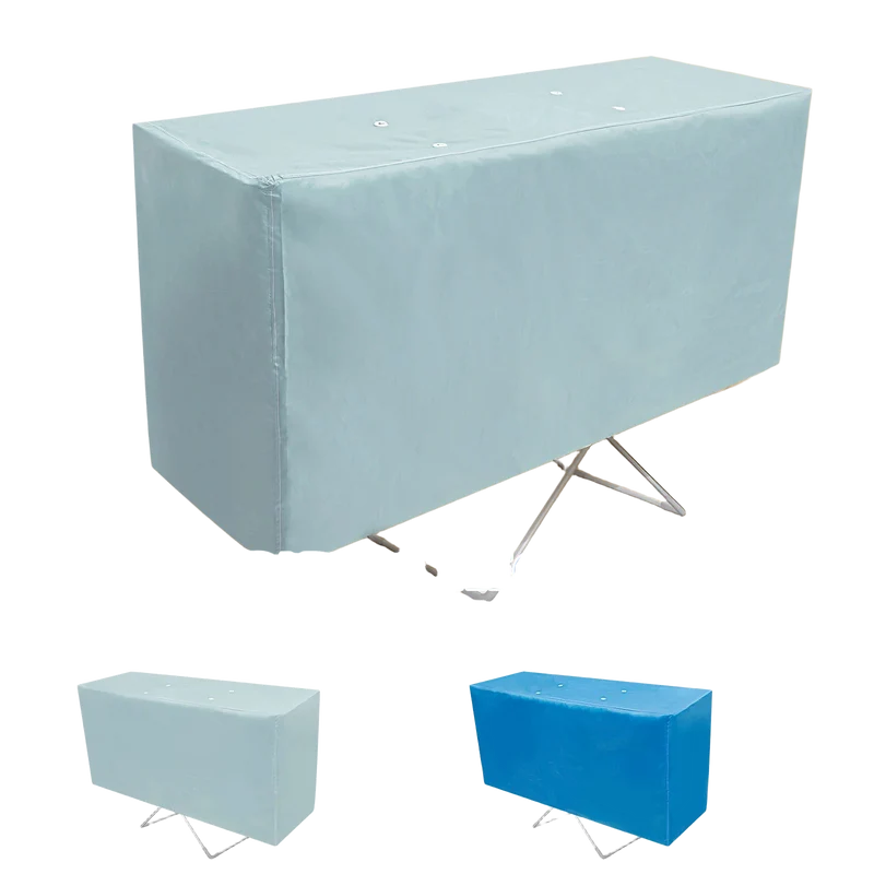 Funda para tendedero de ropa calefactado, cubierta de poliéster, protectora plegable, accesorio para el hogar