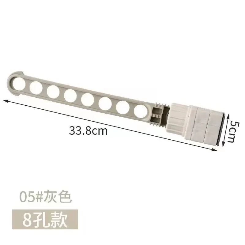 Colgador de Ropa de Pared Plegable - Ahorro de Espacio y Fácil Instalación