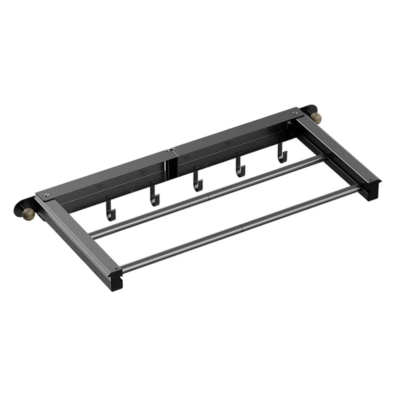 Tendedero de Ropa de Pared Plegable y Ahorrador de Espacio