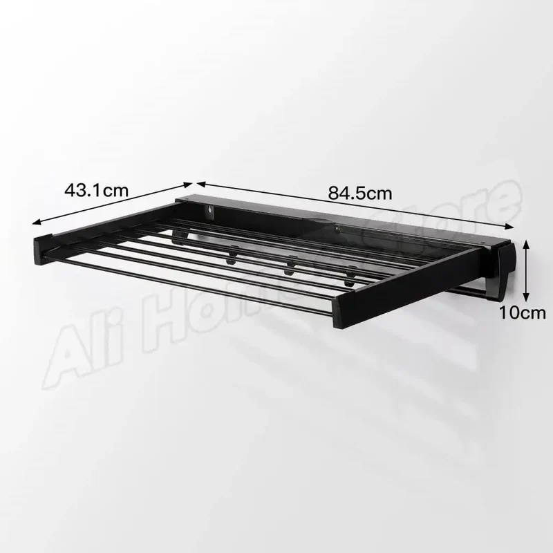 Tendedero de Pared de Aluminio 100% - Ahorra Espacio para Interior y Exterior