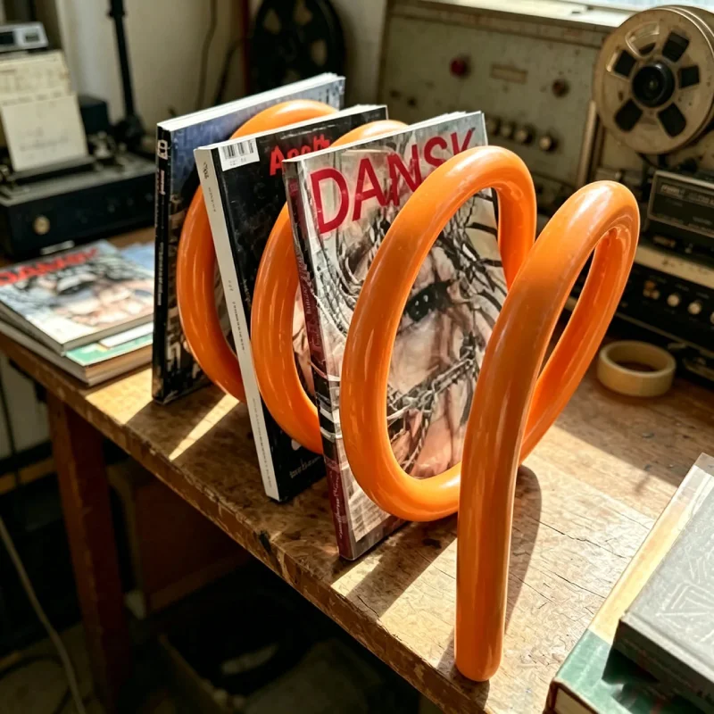 Retro Coil Book Stand