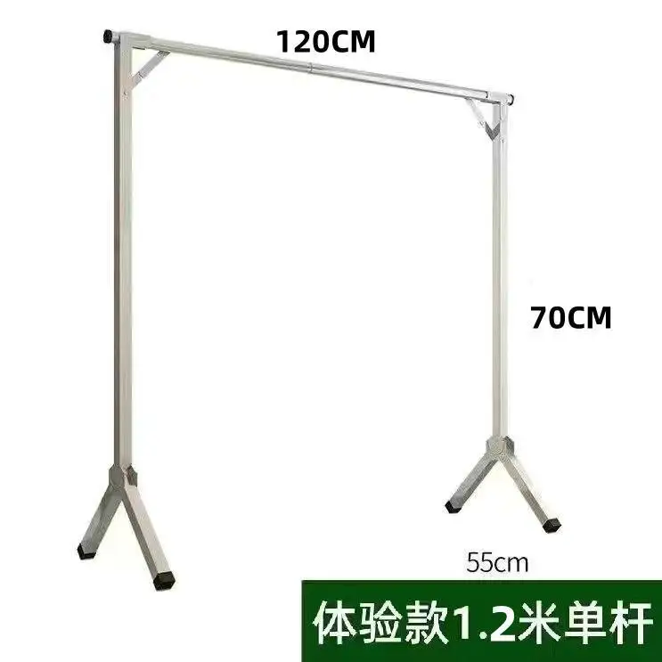 Tendedero de Ropa Plegable Telescópico para Interior y Exterior, Vertical Móvil para Edredones y Colgadores, Forma X