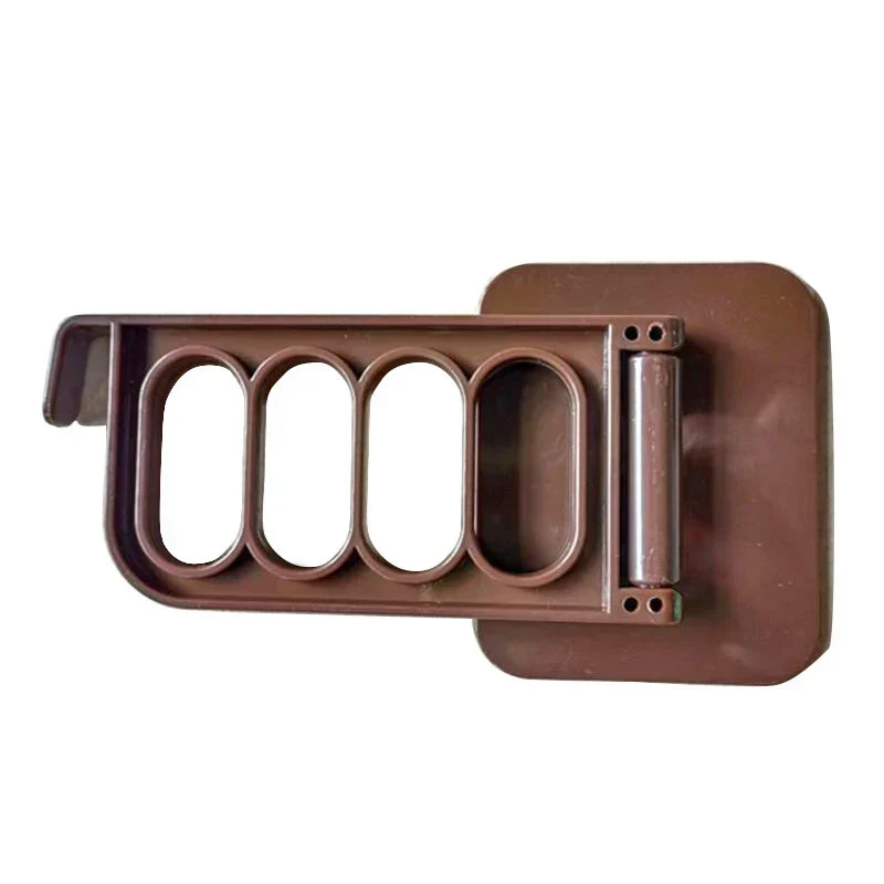 Tendedero de Ropa con 8 Agujeros para Ventana - Secador de Balcón Plegable
