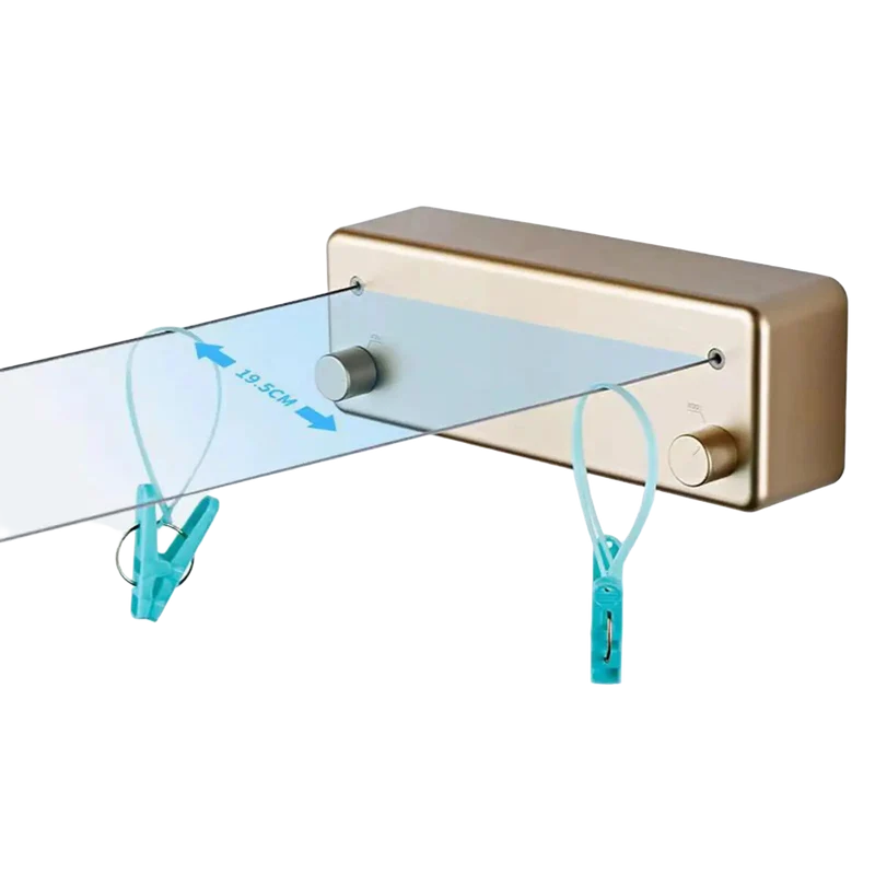 Tendedero de Ropa Exterior - Cuerdas para Secar Ropa en Balcón, Lavandería y Baño
