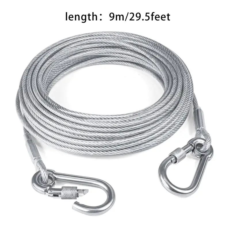 Tendedero de Ropa Portátil de Acero Inoxidable 3-15 m