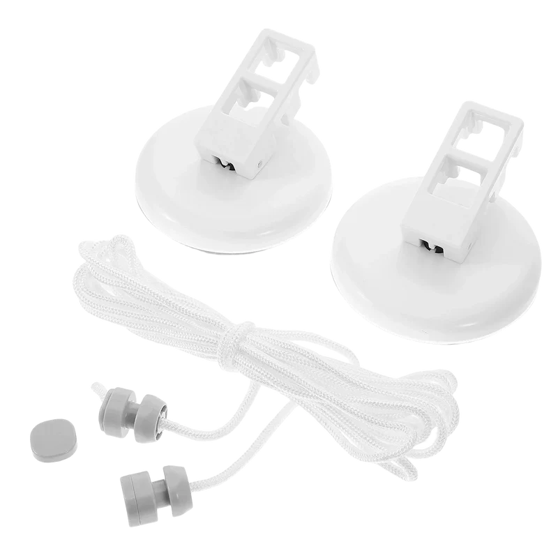Tendedero de Ropa Extensible con Ventosa de PVC para Interior y Exterior