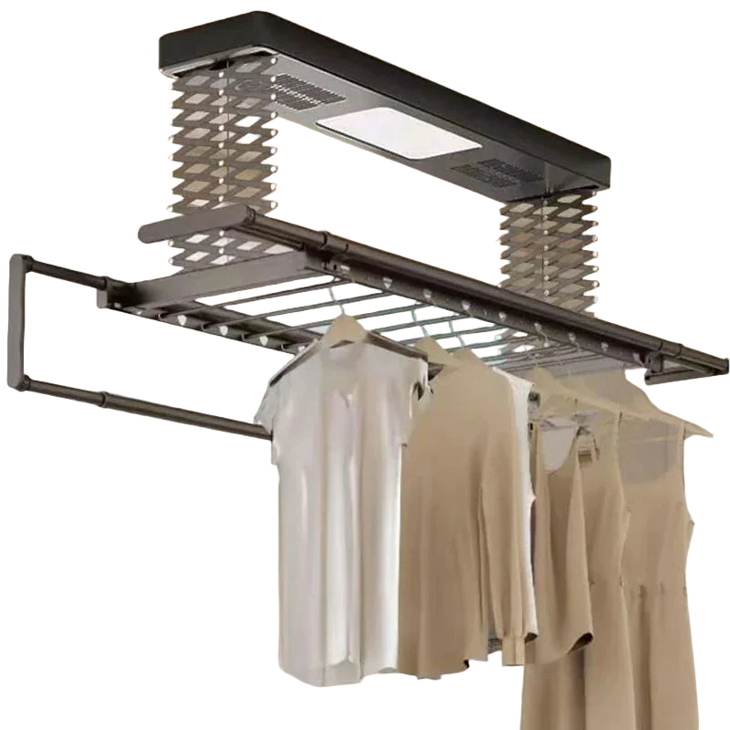 Tendedero Eléctrico Inteligente Automático con Control Remoto para Ropa