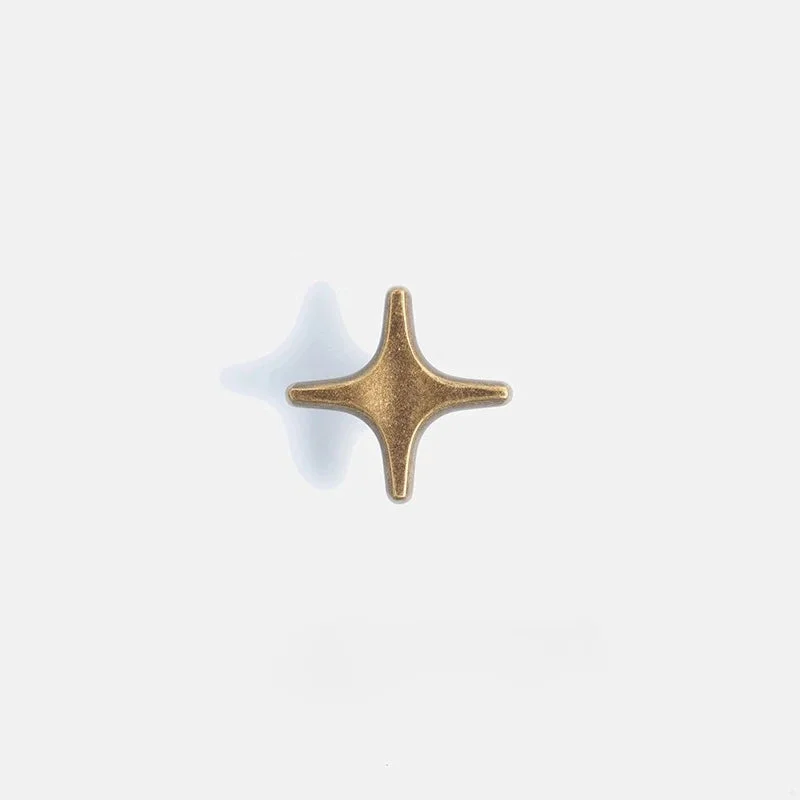 The Crossbeam Brass Knobs