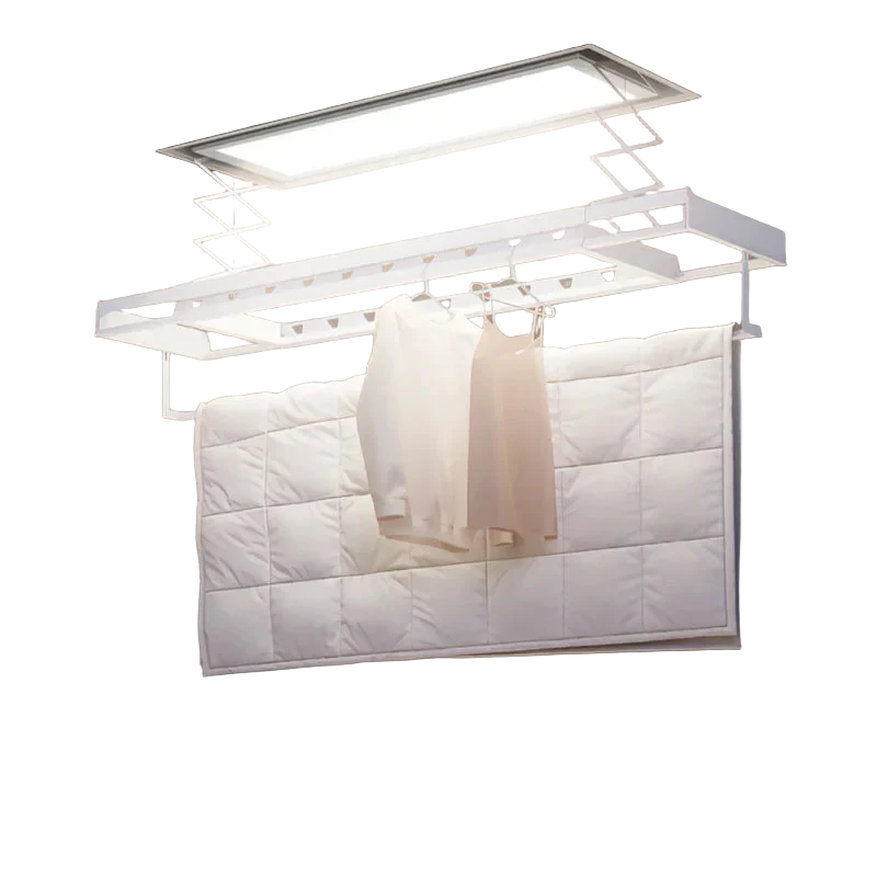 Tendedero Eléctrico Ahorrador de Espacio con Función Inteligente, Compatible con App Mijia y Luces LED