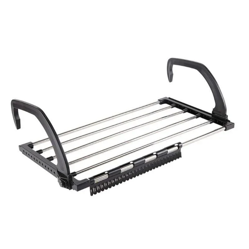Estante Plegable Multifuncional para Balcón: Secador de Zapatos, Toallas y Ropa Interior