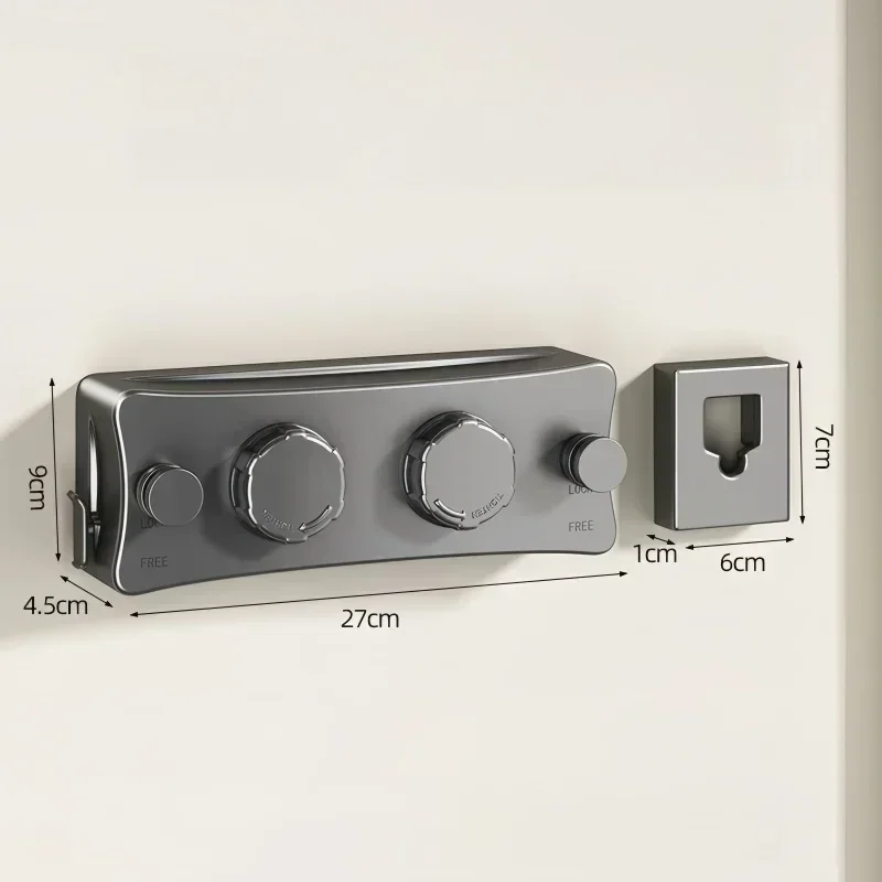 Tendedero de Ropa Retráctil de Pared 5.1m Acero Inoxidable para Secado en Balcón