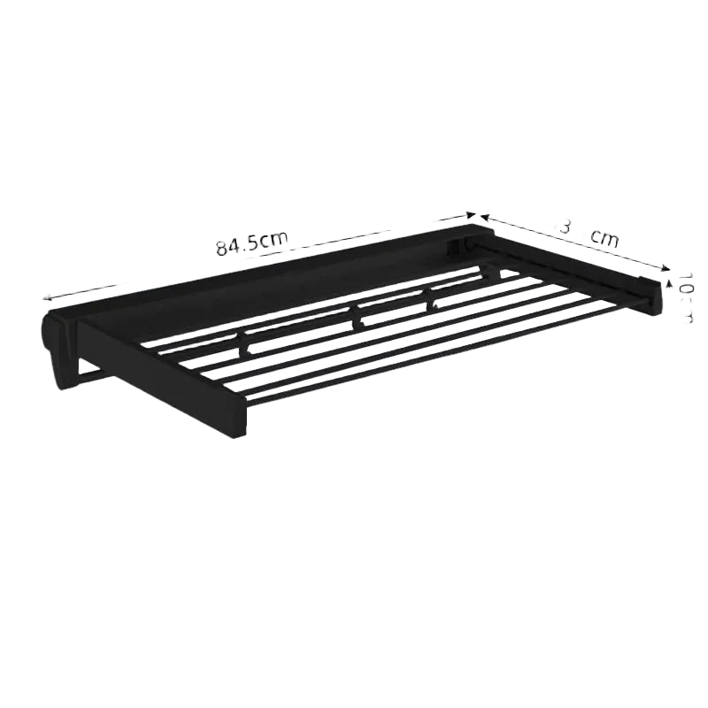 Tendedero de ropa plegable y extensible de pared para interior, baño, balcón y zapatero
