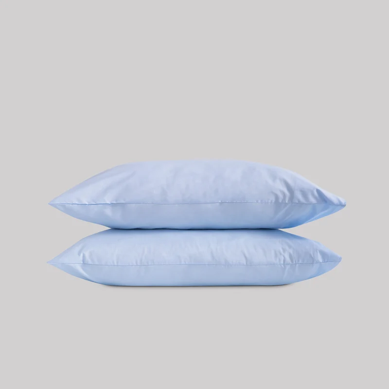 Funda de Almohada Lisa Celeste