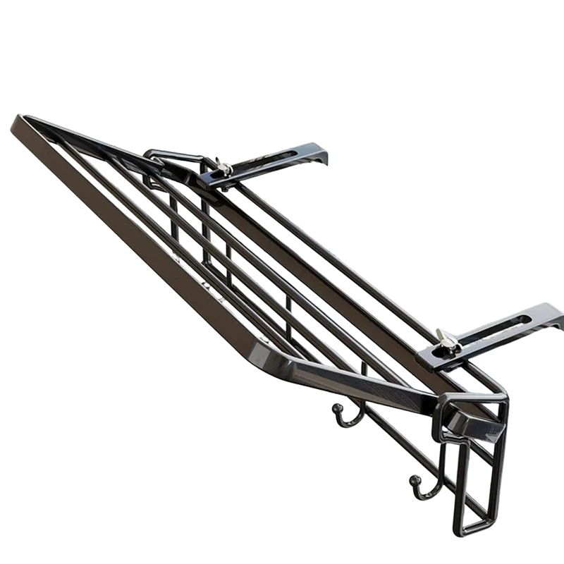 Tendedero de ropa plegable para balcón, toallero multifuncional para barandillas, alféizar y ventana, secador colgante para hotel
