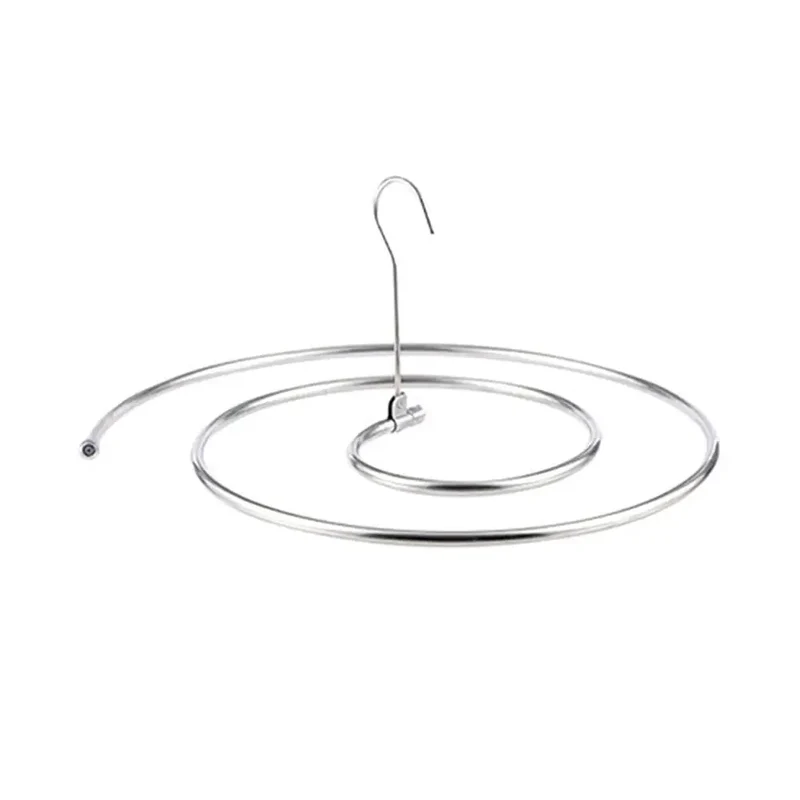 Tendedero Giratorio Espiral de Acero Inoxidable para Edredones y Sábanas - Ahorra Espacio en Balcón Hogar