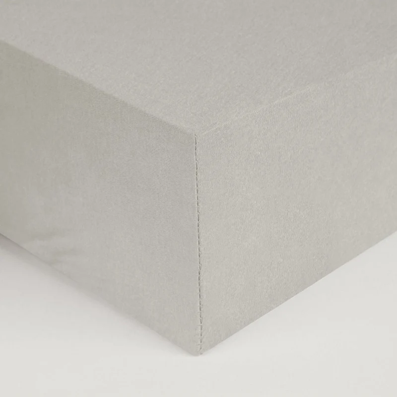 Sábana Bajera Don Algodon Percal Gris