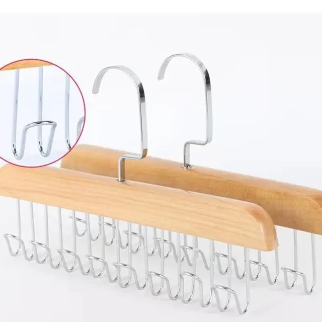 Colgador Multifunción con Pinzas para Calcetines y Pantalones - Tendedero de Ropa Organizador