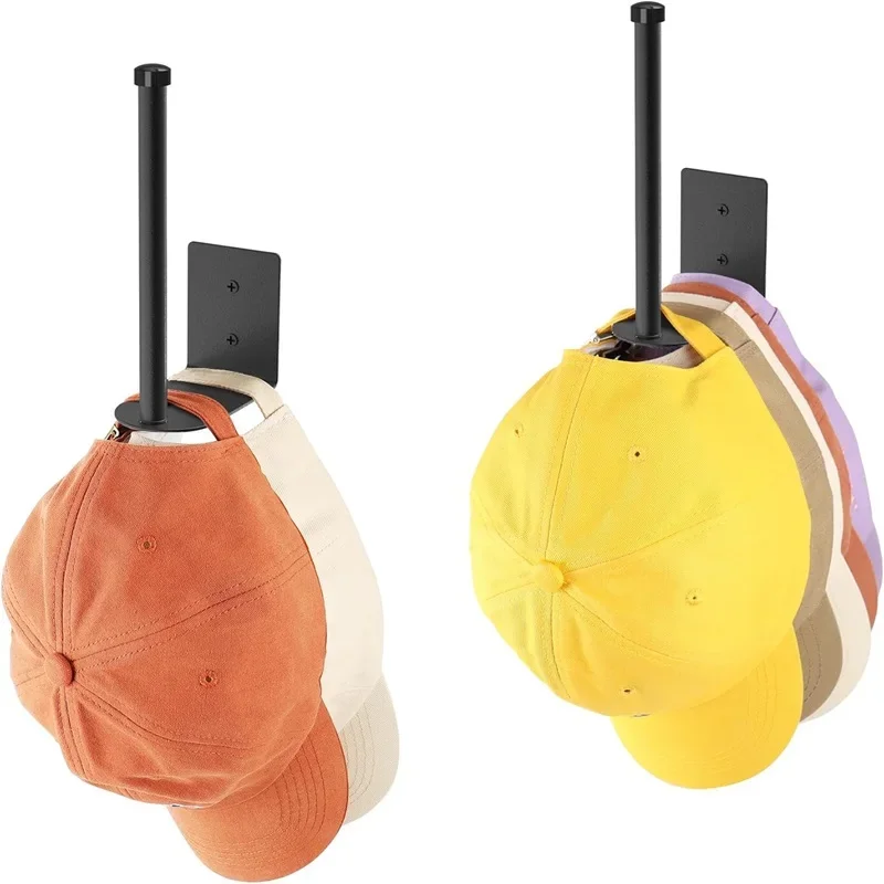 Pack de 2 Organizadores de Gorras de Acero Inoxidable - Estante para Gorras
