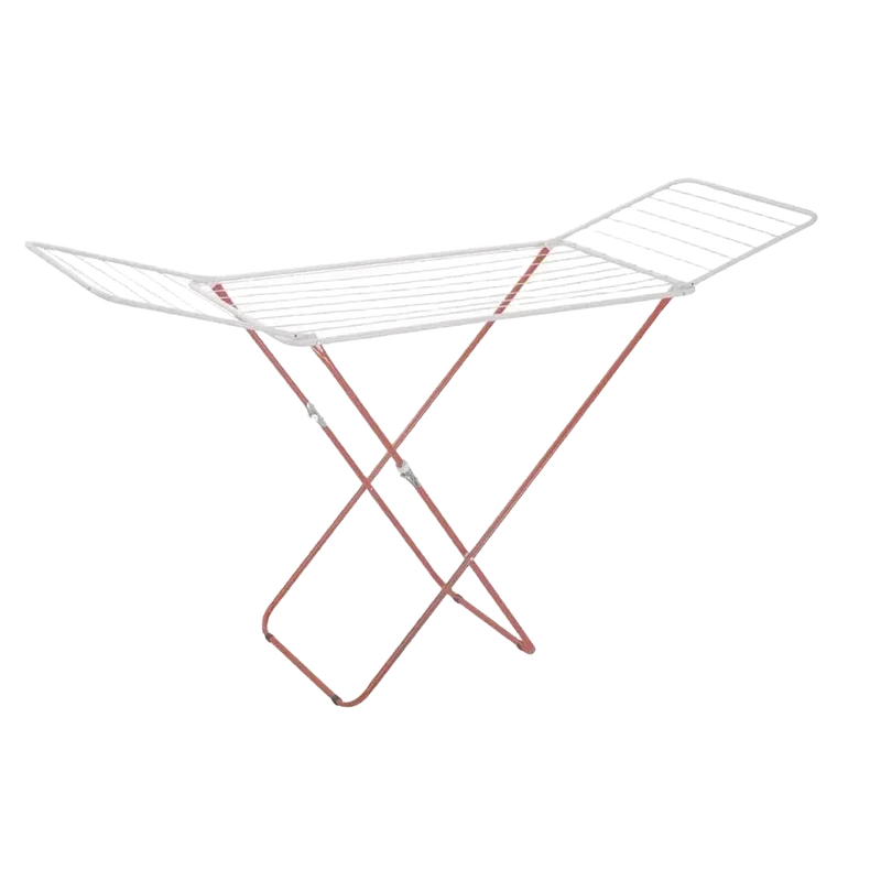 Tendedero de Ropa Plegable NAKLOE - Expandible de Acero Inoxidable, 20m de Superficie, 180x55x110cm