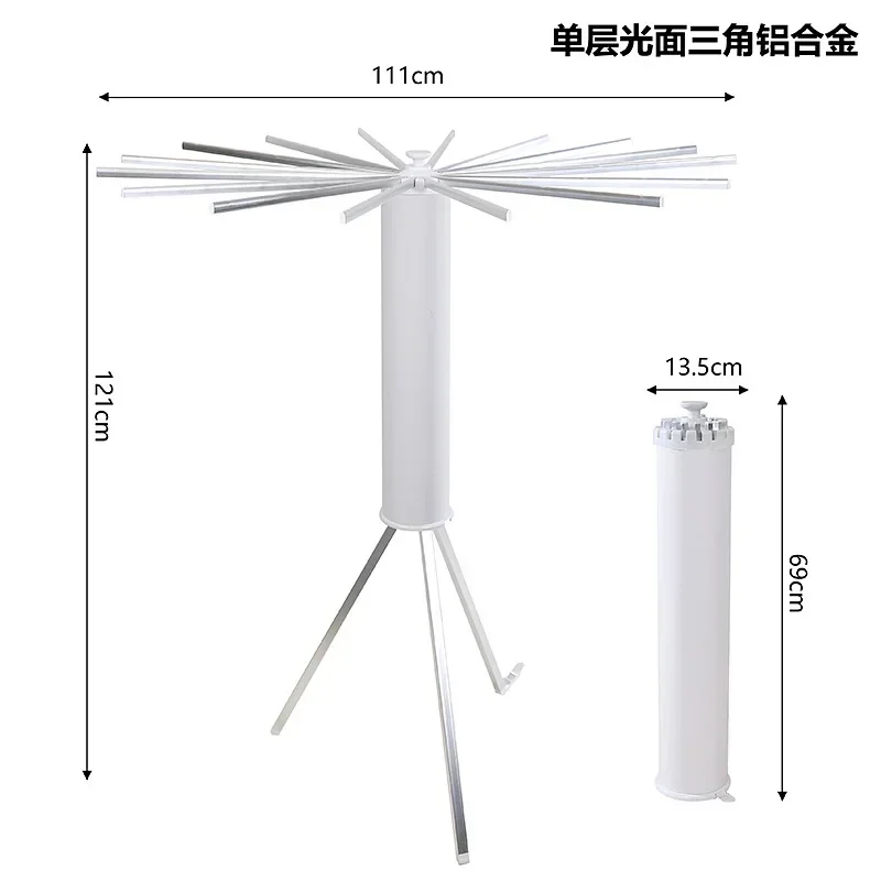 Tendedero de Ropa Plegable Forma de Pulpo para Espacios Pequeños - De Suelo a Techo - Ahorra Espacio - Diseño Minimalista para Balcón Hogar