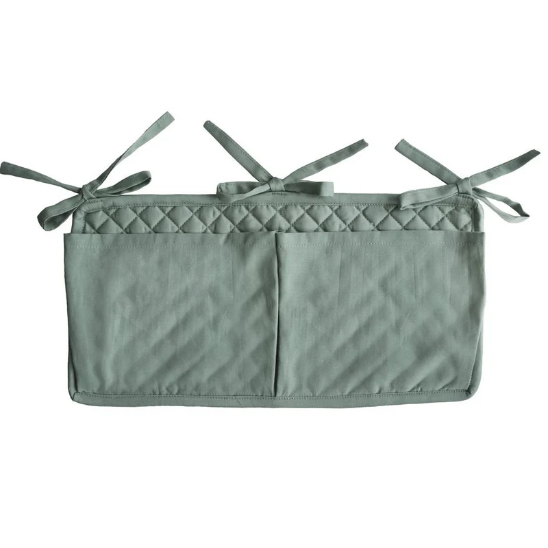 MUSHIE - Torba za odlaganje kreveta za bebe Roman Green