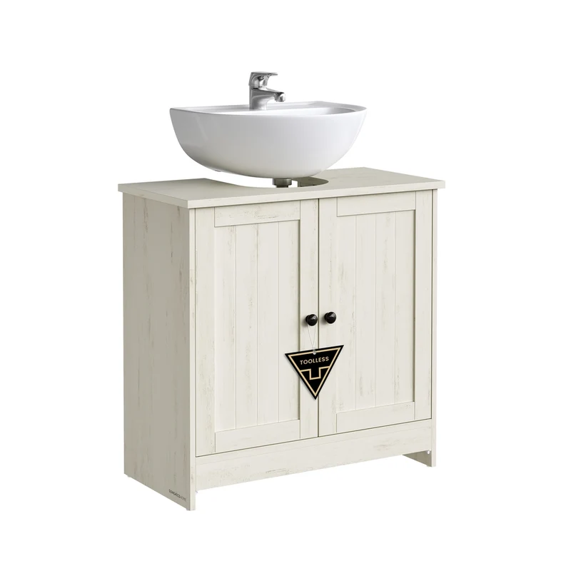 Armario bajo lavabo sin herramientas