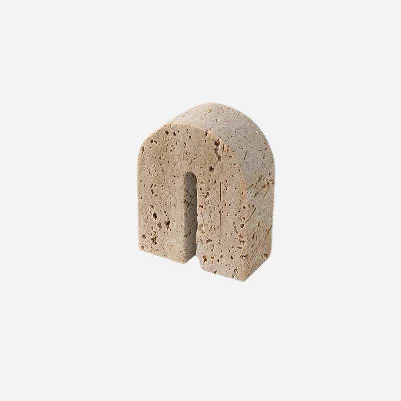 U Tower Stone Book Stand Holder