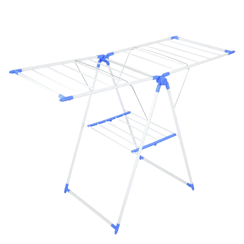 Tendedero de Pared Plegable CREVICOSTA - Secador de Ropa Metálico Pequeño con Altura Ajustable
