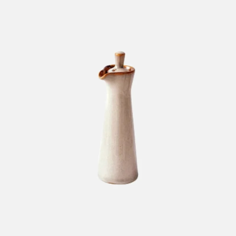 Kiln-Glazed Ceramic Seasoning Pot
