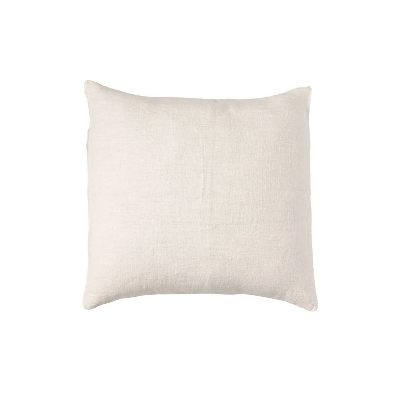 Linen Cushion Cover | Stonewashed Ivoire | 80x80cm