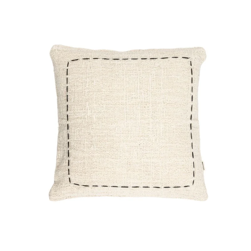 Soraya Cotton Cushion Cover Frame | Off-White | 50x50cm