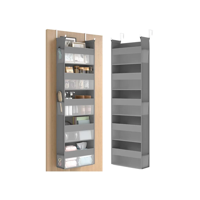 Caja de almacenamiento colgante plegable para tela