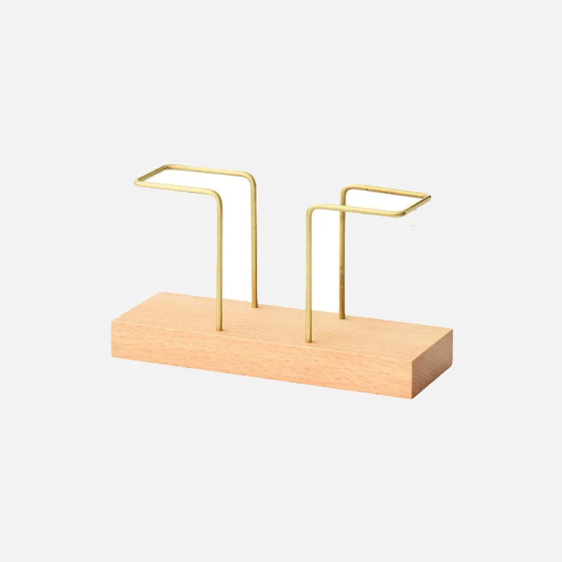 Wood Tissue Organizer
