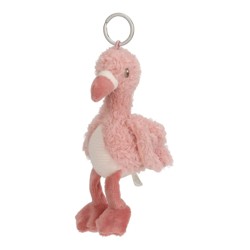 LITTLE DUTCH - Privjesak za ključeve Flamingo Safari Friends LD8370