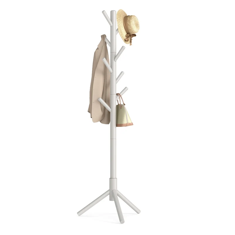 Perchero de Madera Maciza