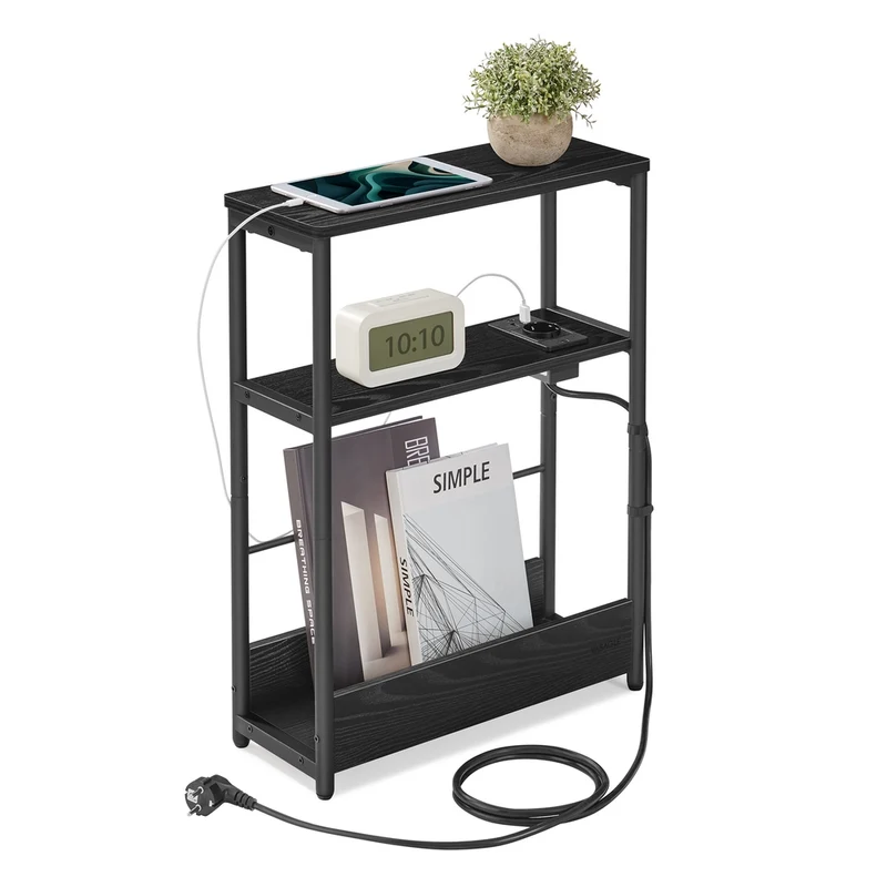 Mesa Auxiliar con Multienchufe