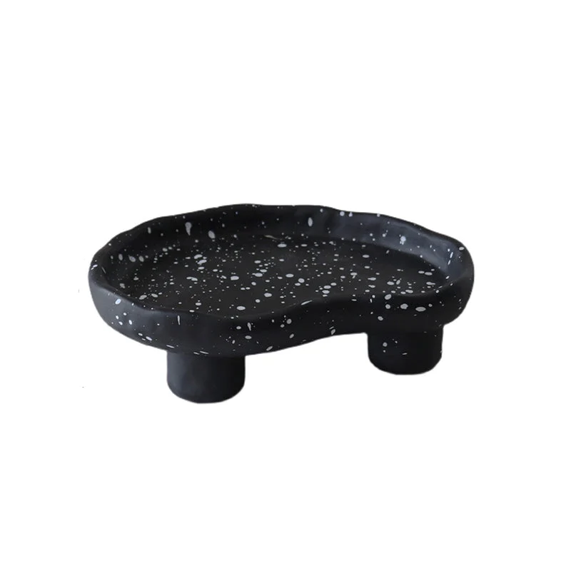 Ink Spots Footed Catch All Tray