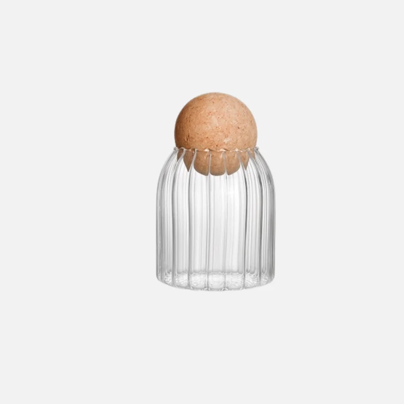 Autum Cork Rigged Glass Storage Jars