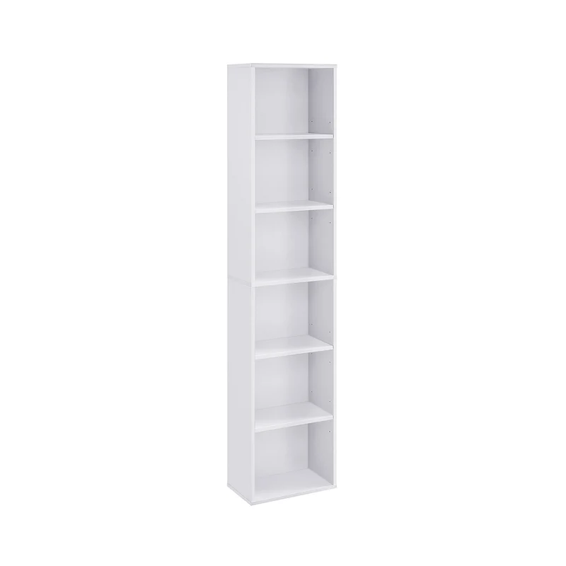 Librería Estantería de 6 Niveles 24 x 40 x 178,5 cm