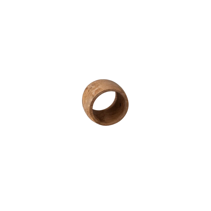 Teak Napkin Ring | Natural