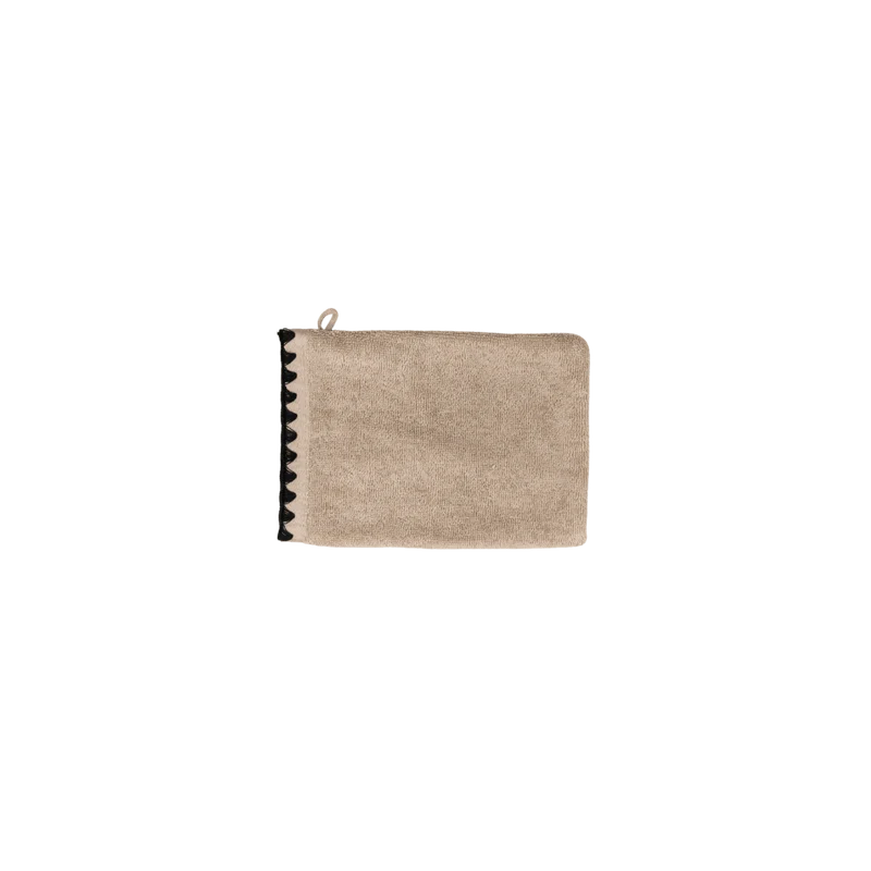 Cotton Towel Mitt | Sand 15x21cm