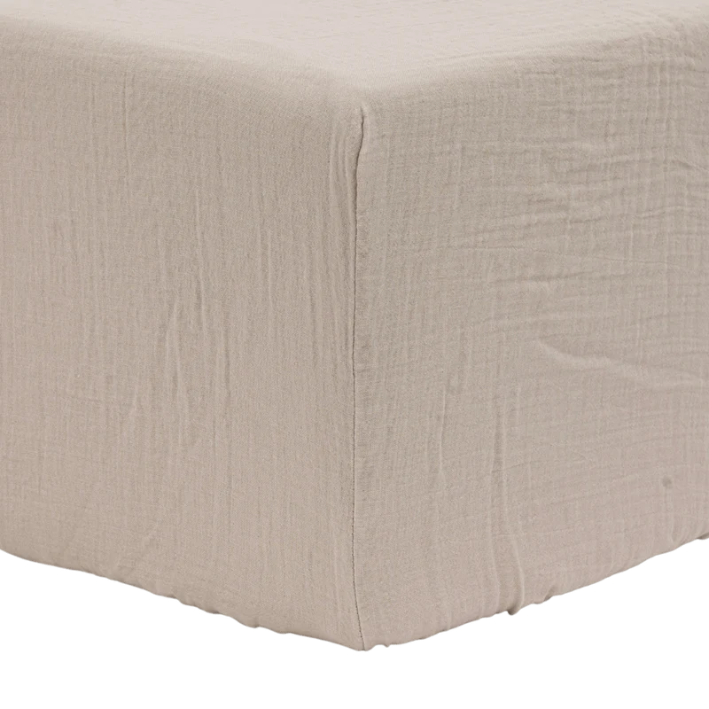 Haven Fitted Sheet | Sand
