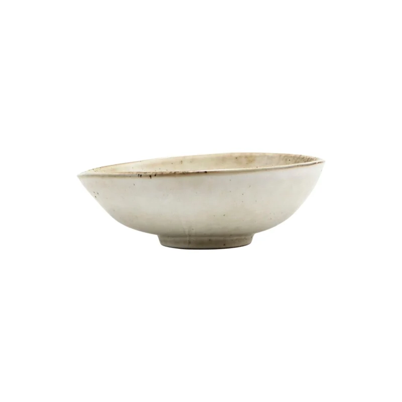 Lake Stoneware Bowl | Grey | 17.5x15x6cm