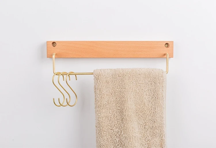 Beechwood Wall Rack