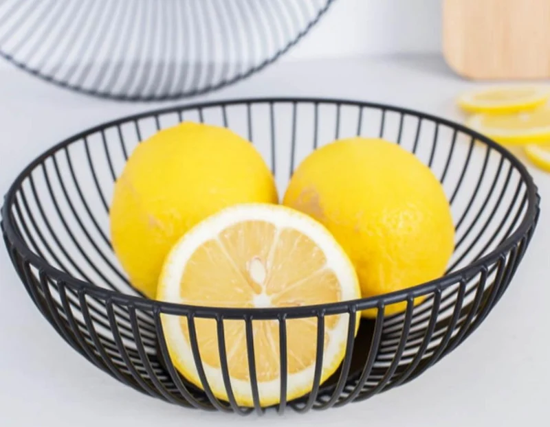 Nature's Nest Metal Fruit Basket