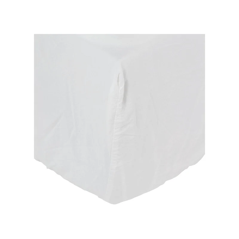 Cotton Fitted Sheet | White