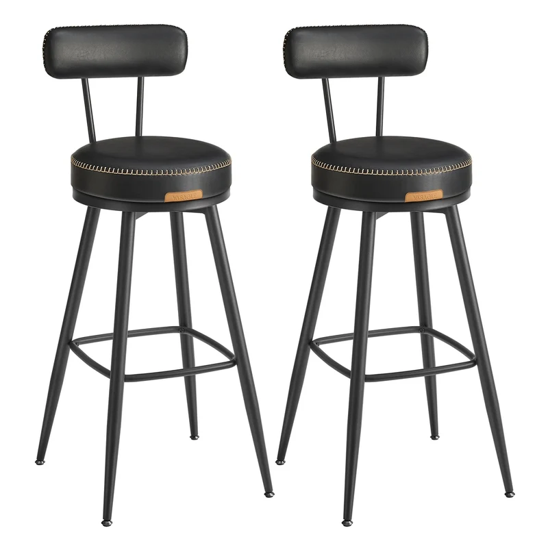 EKHO Colección - Juego de 2 Taburetes de Bar
