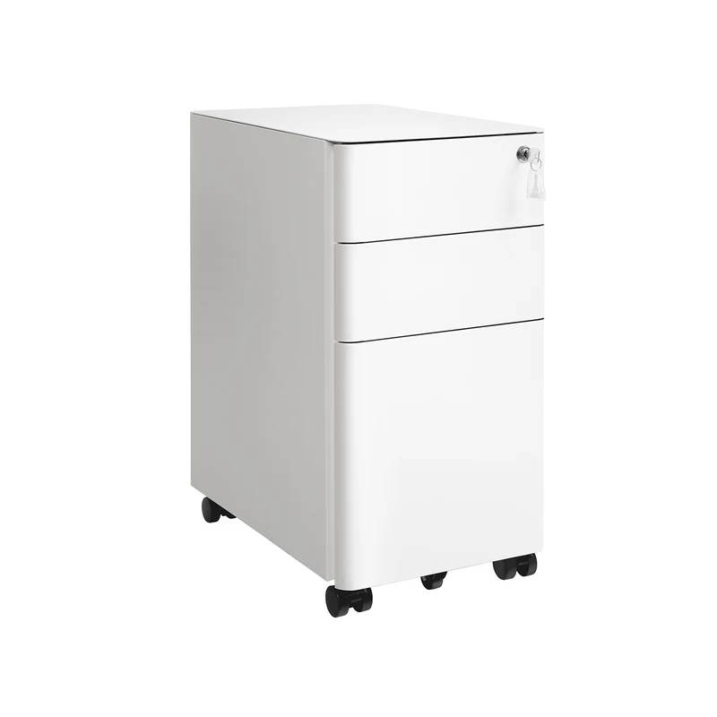 Cajonera de Oficina con Ruedas y Cerradura